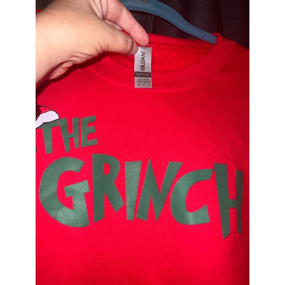 Ugly Christmas Sweater Sweatshirt Xmas Size Medium Grinch - Picture 2 of 3
